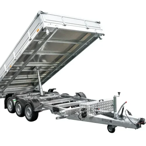 HYDRAULISCHE KIPTRAILER 3 ASSEN 400×200 UNITRAILER TASKER 400/3C 3500 KG